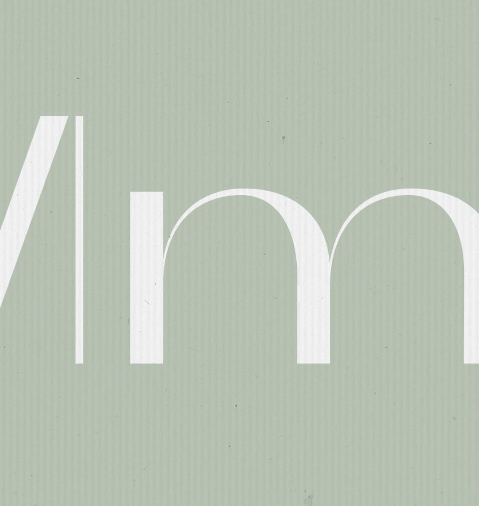 Letter "M" upper and lowercase
