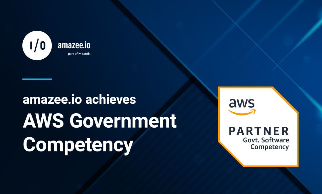 amazee.io achieves AWS Government Competency