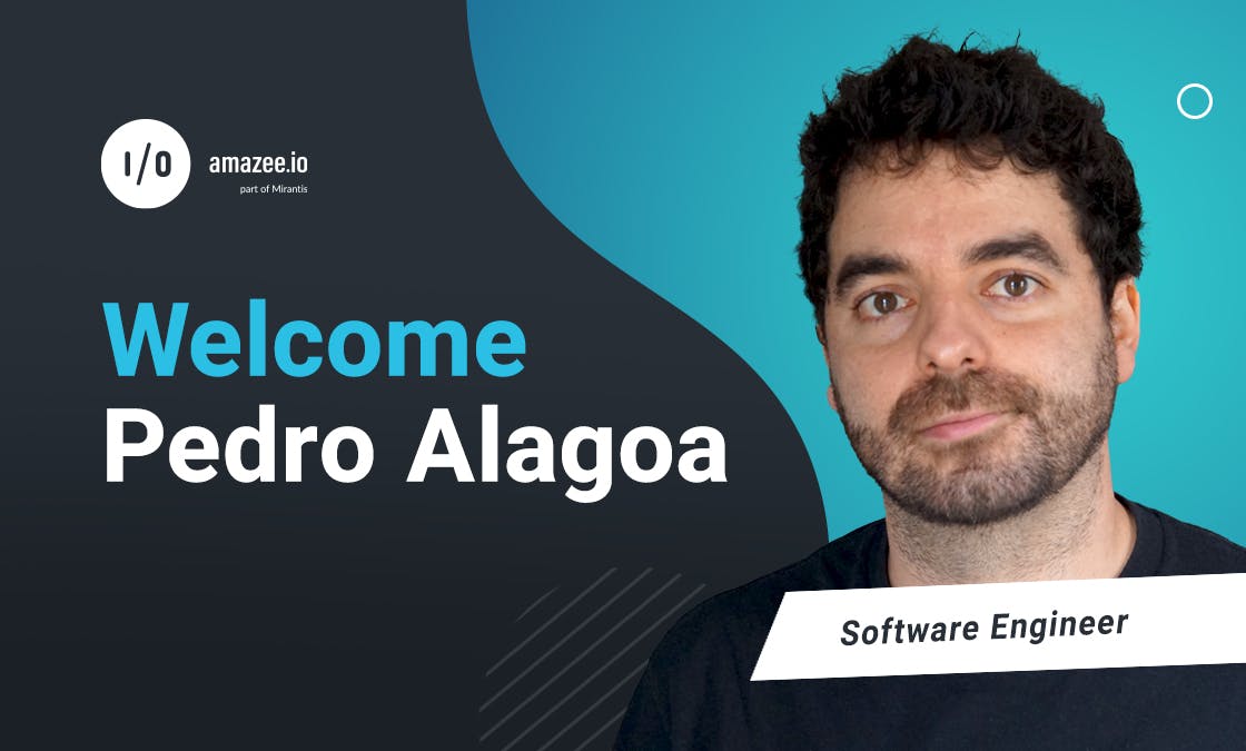 Welcome, Pedro Alagoa