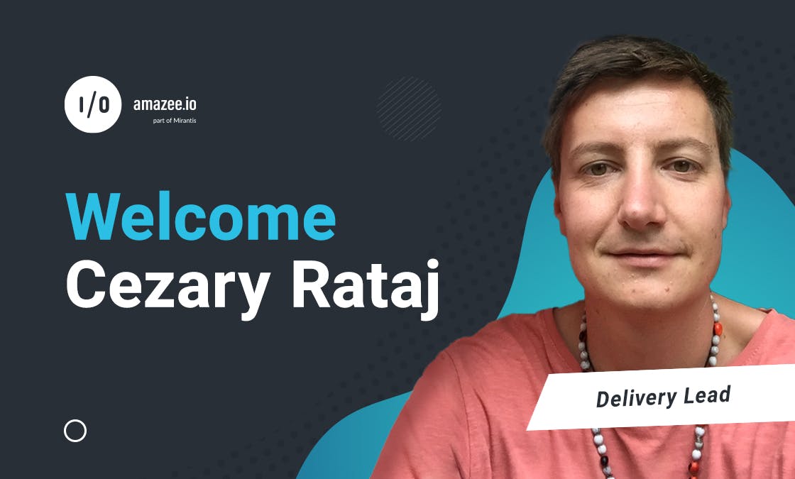 Welcome, Cezary Rataj