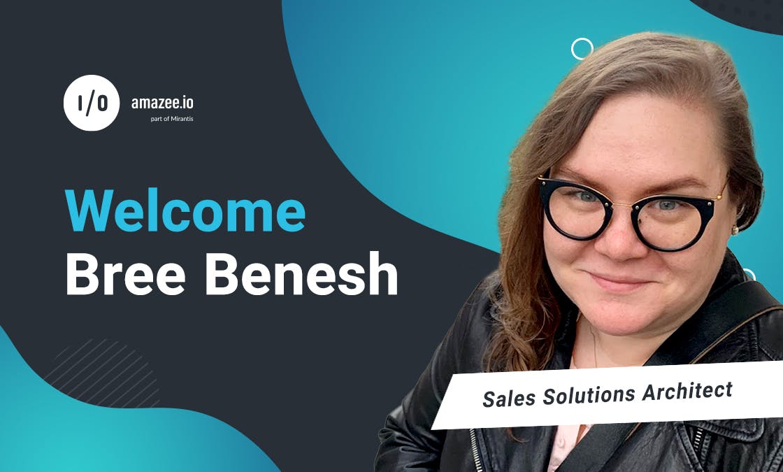 Welcome to amazee.io, Bree Benesh