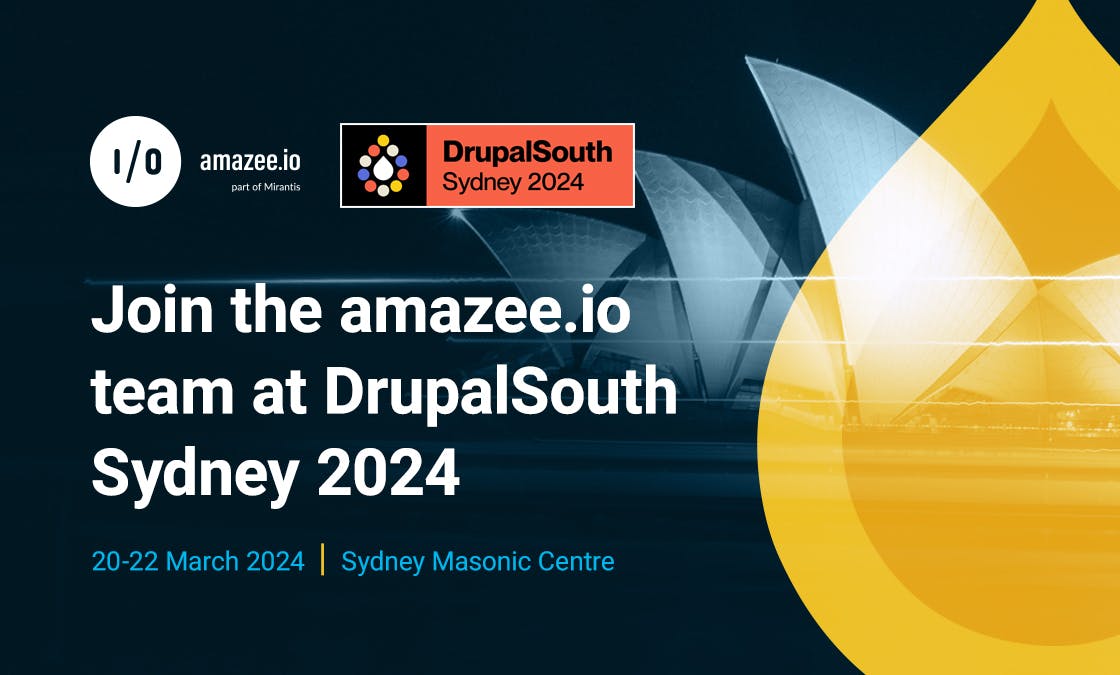 Join the amazee.io team at DrupalSouth Sydney 2024
