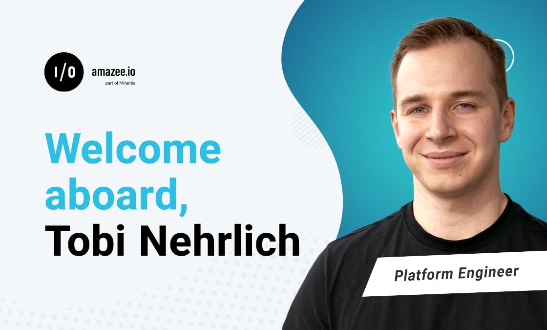 welcome aboard, Tobi Nehrlich