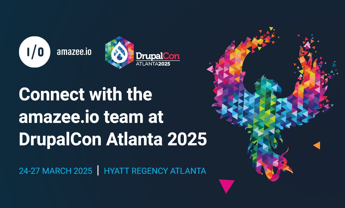 Connect with amazee.io at DrupalCon Atlanta 2025