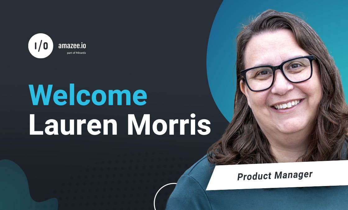 Welcome, Lauren Morris