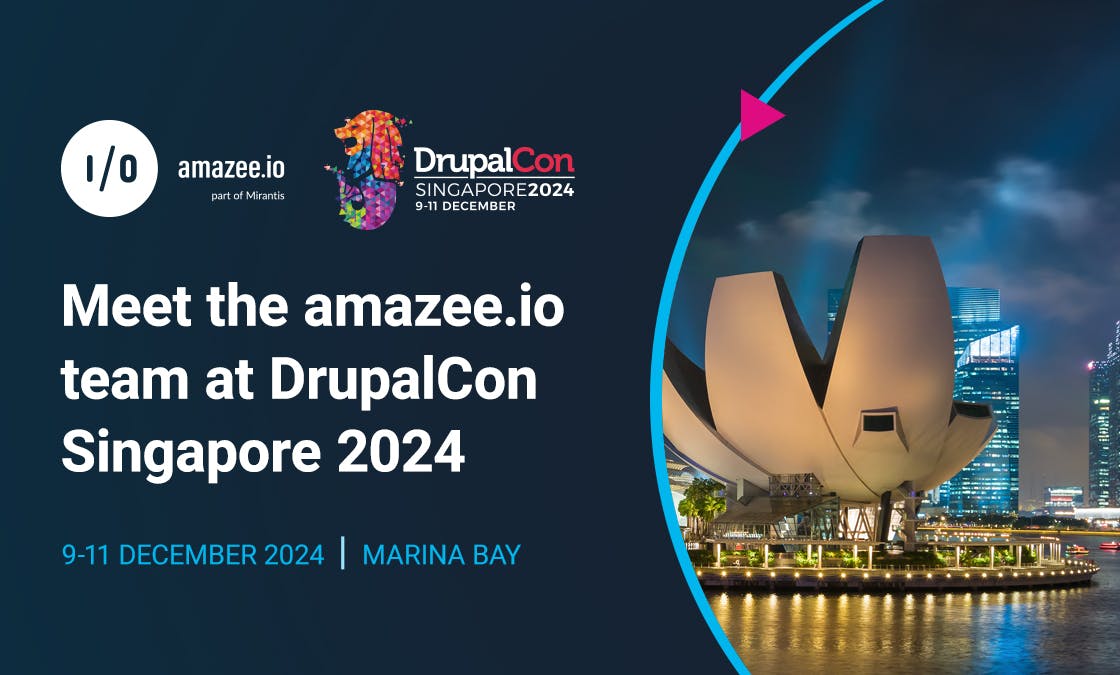 Meet the amazee.io team at DrupalCon Singapore 2024