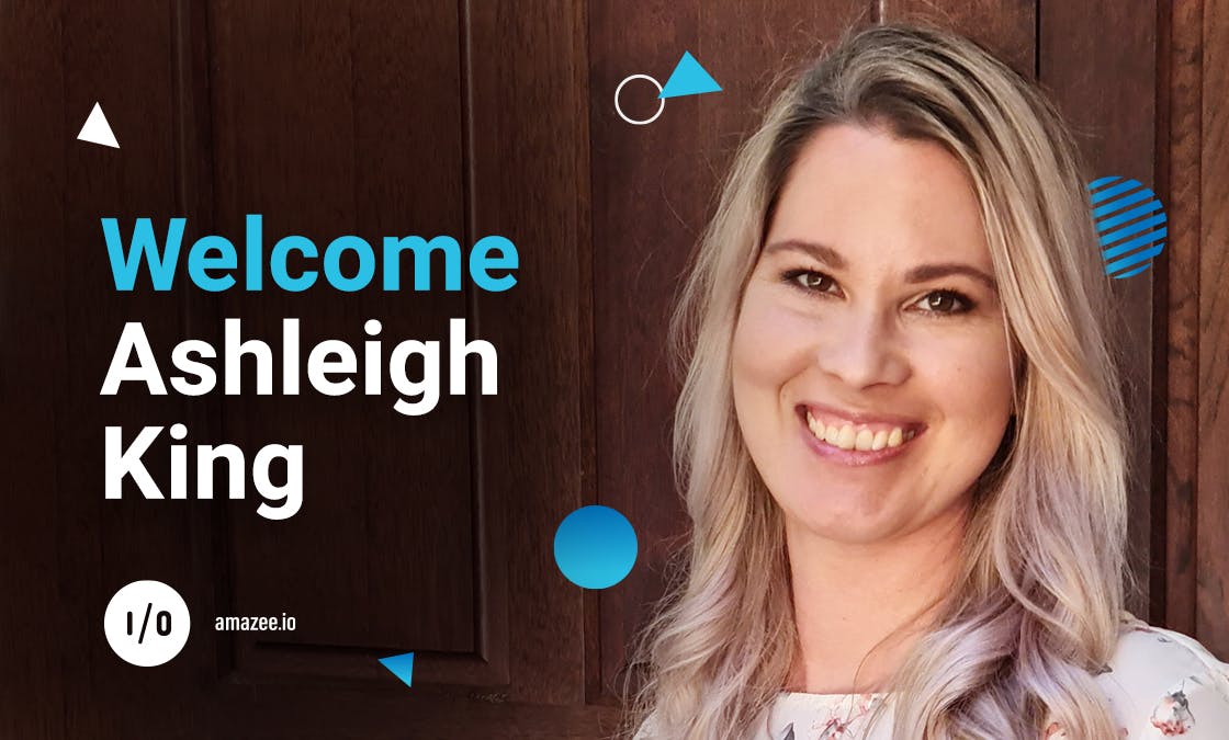 amazee.io – Welcome, Ashleigh King