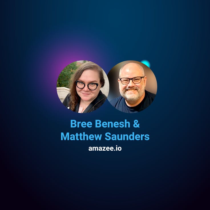 Bree Benesh and Matthew Saunders