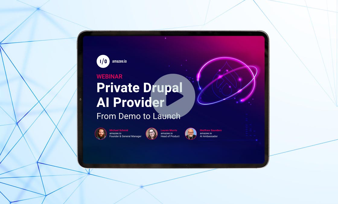 Webinar: Private Drupal AI Provider
