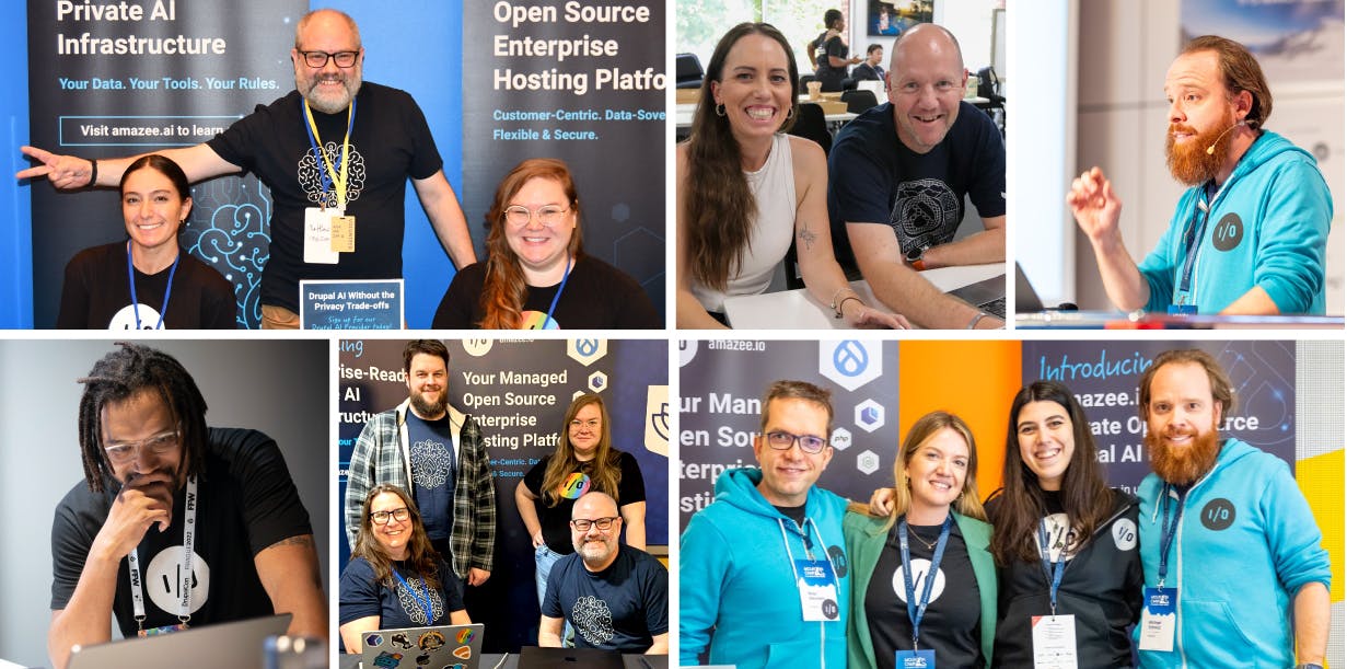 Various amazee.io team members