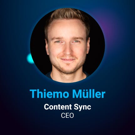Thiemo Müller, CEO at Content Sync