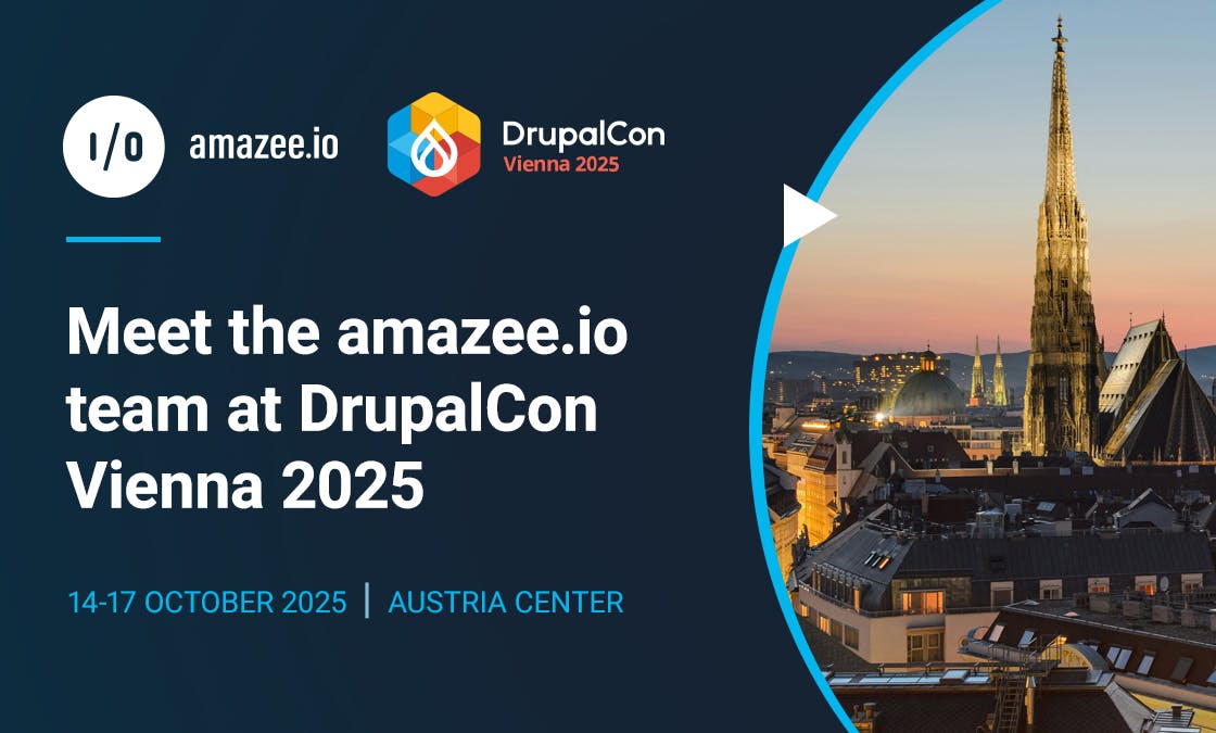 Meet the amazee.io team at DrupalCon Vienna 2025