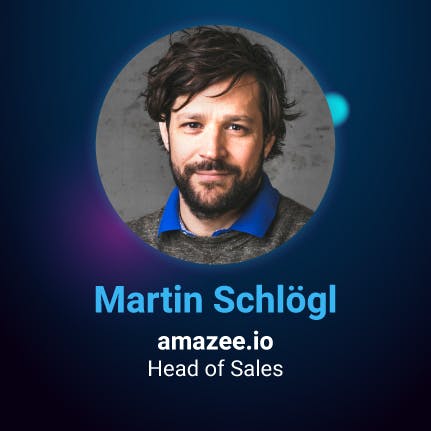 Martin Schlögl, Head of Sales, amazee.io