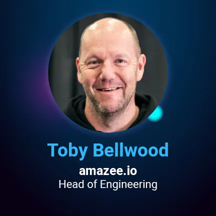 Toby Bellwood, amazee.io, Head of Engineering