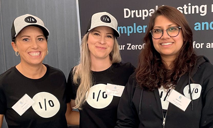 amazee.io team members at DrupalSouth Brisbane 2022