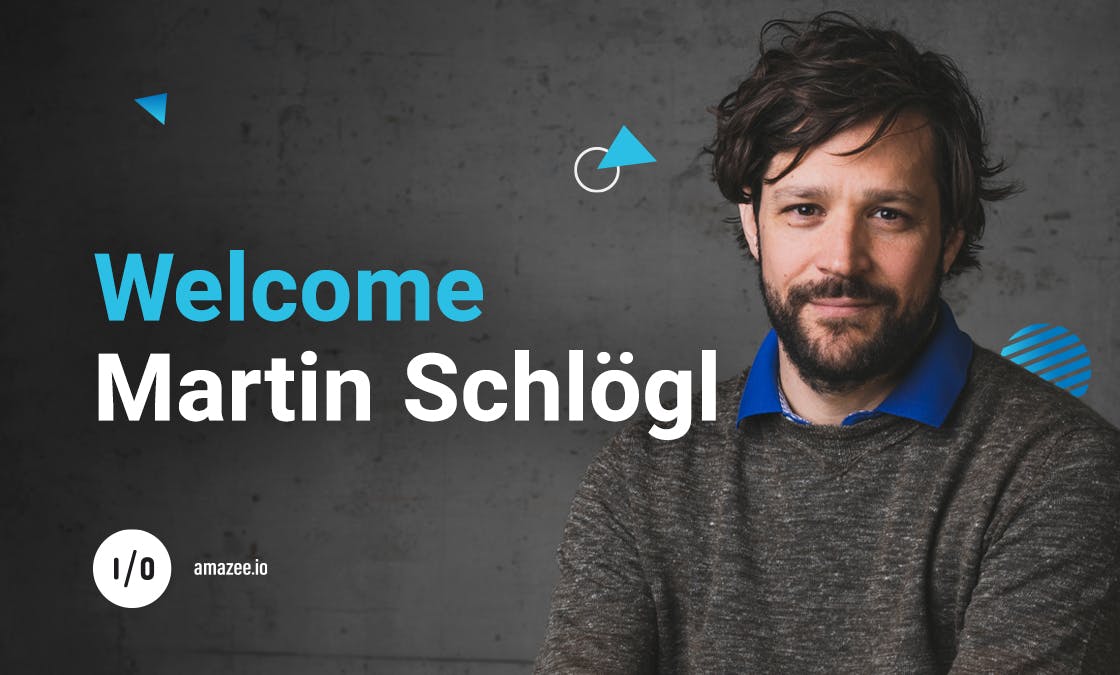 Welcome, Martin Schlögl to amazee.io