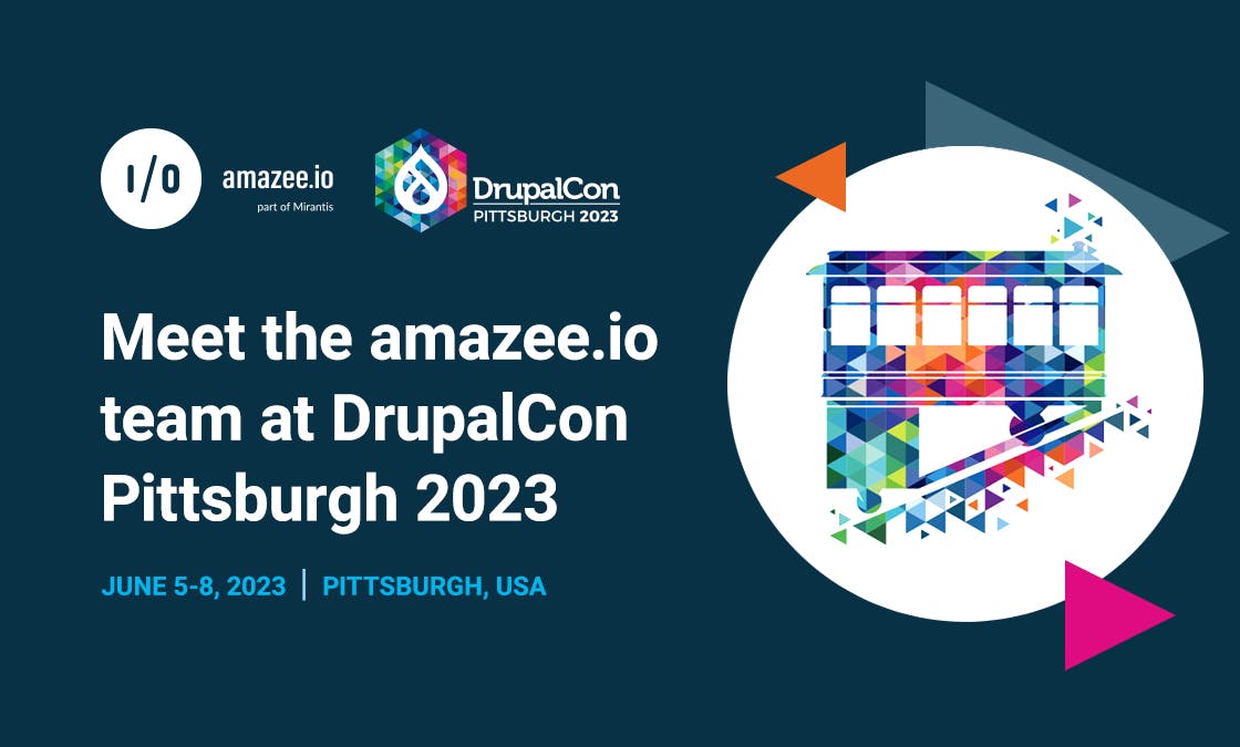 Meet the amazee.io team at DrupalCon Pittsburgh 2023