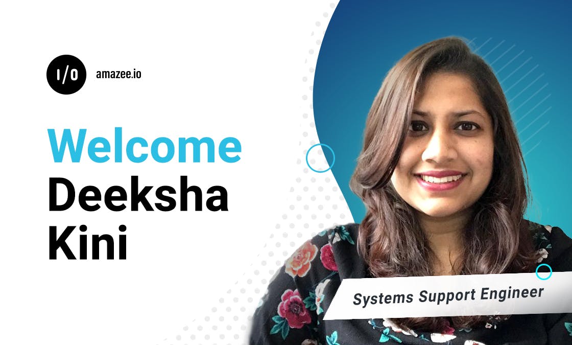 Welcome Deeksha Kini