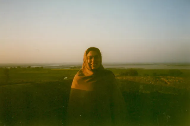 Amelia Cuni (sunset on the Jamuna, by P. Pannke)