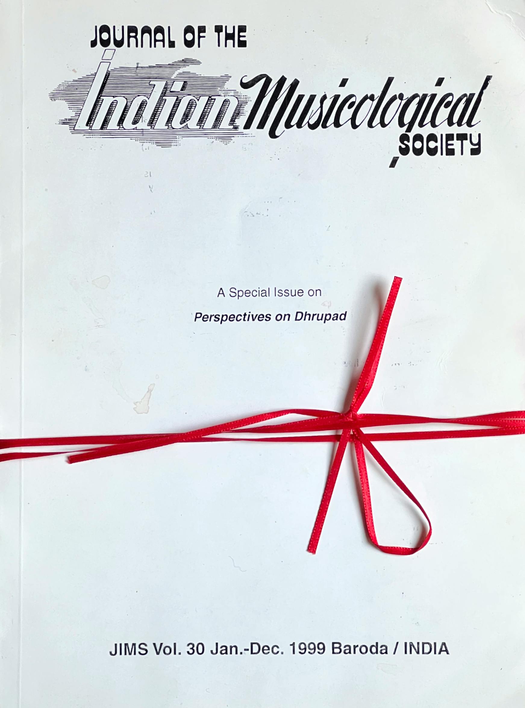 Journal of the Indian Musicological Society