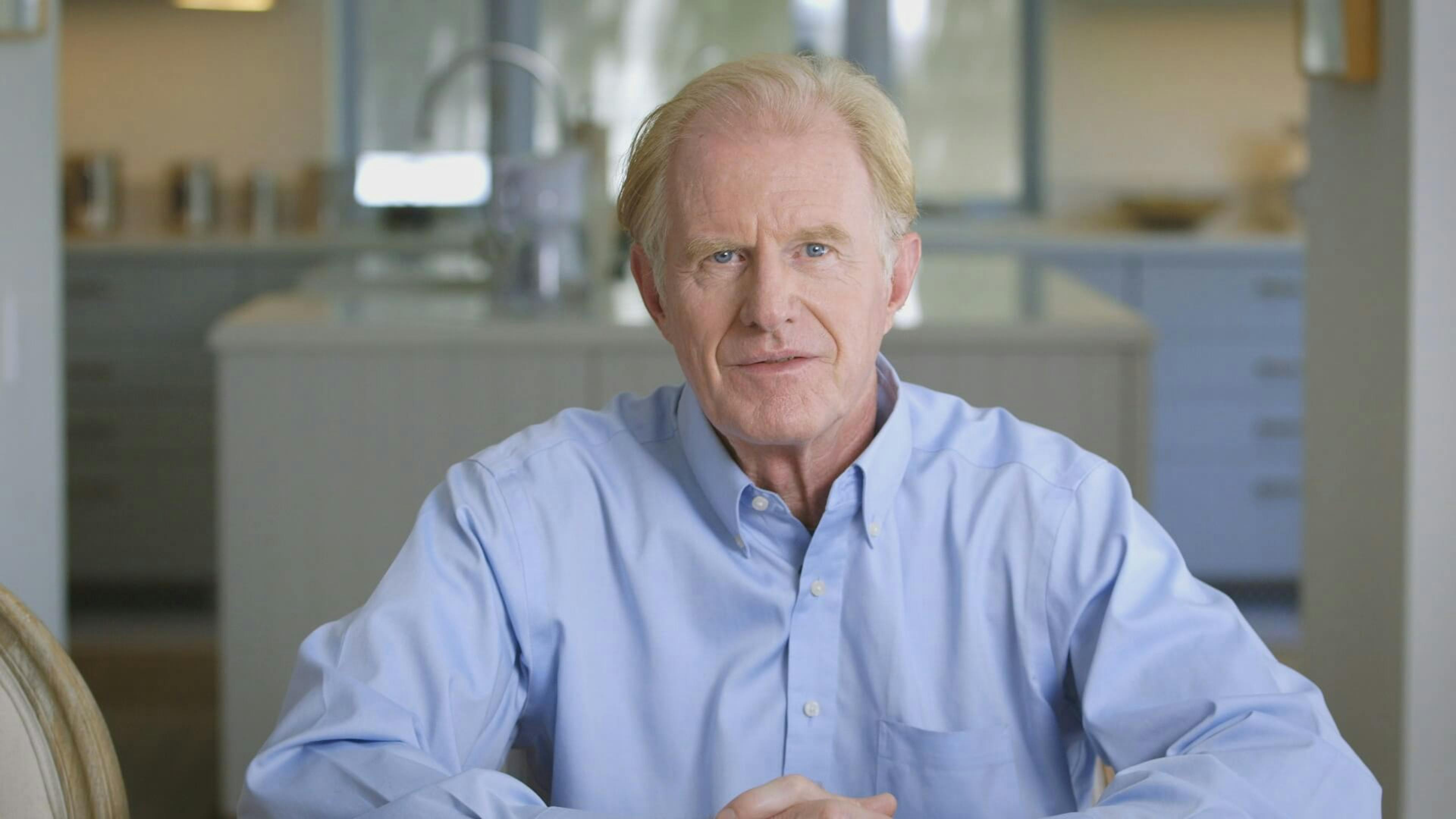 Man looking at camera