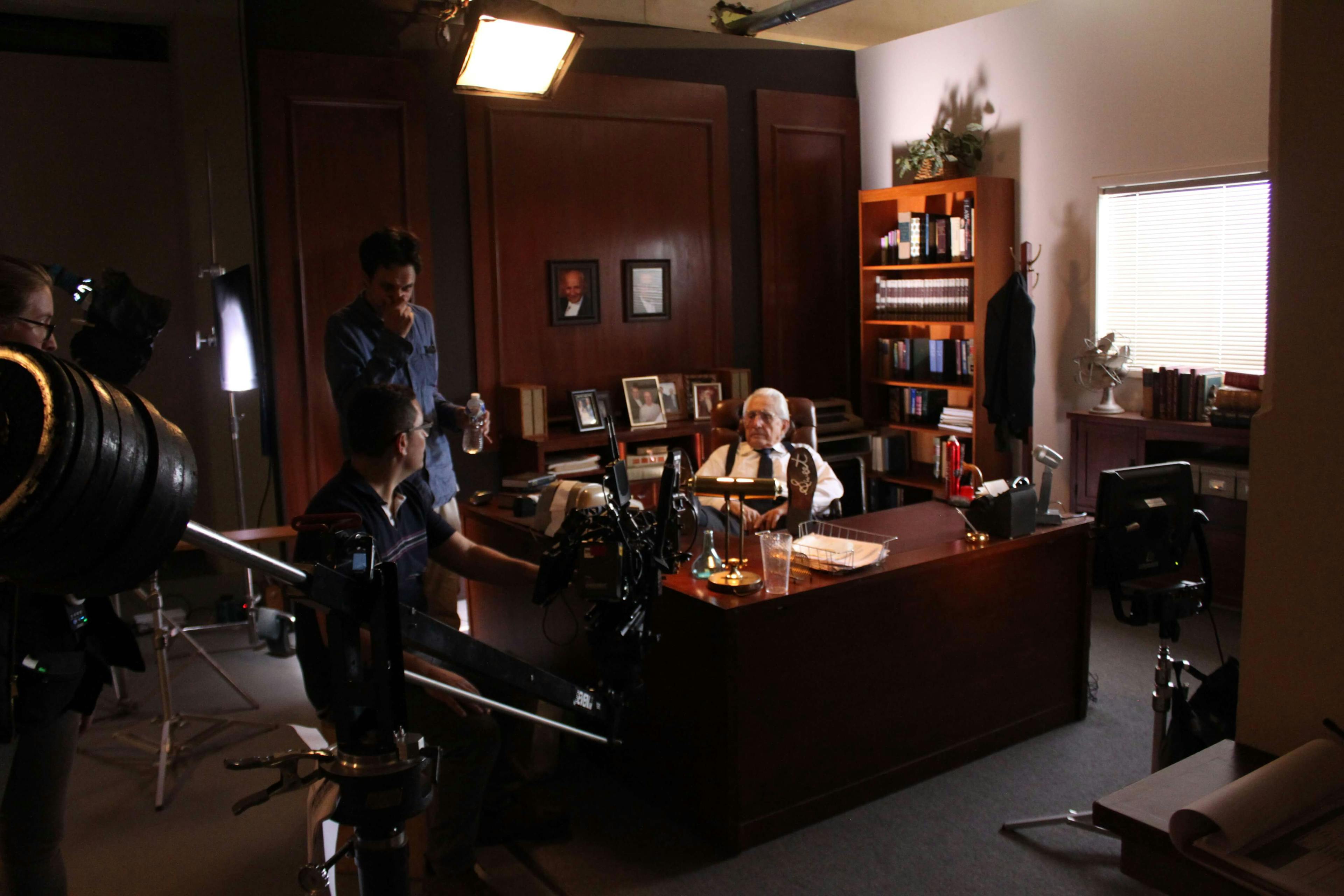 Man in office setting