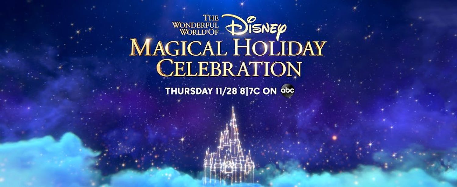 Magical Holiday Special written above castle