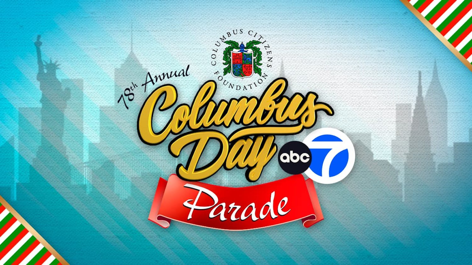 Columbus Day parade logo