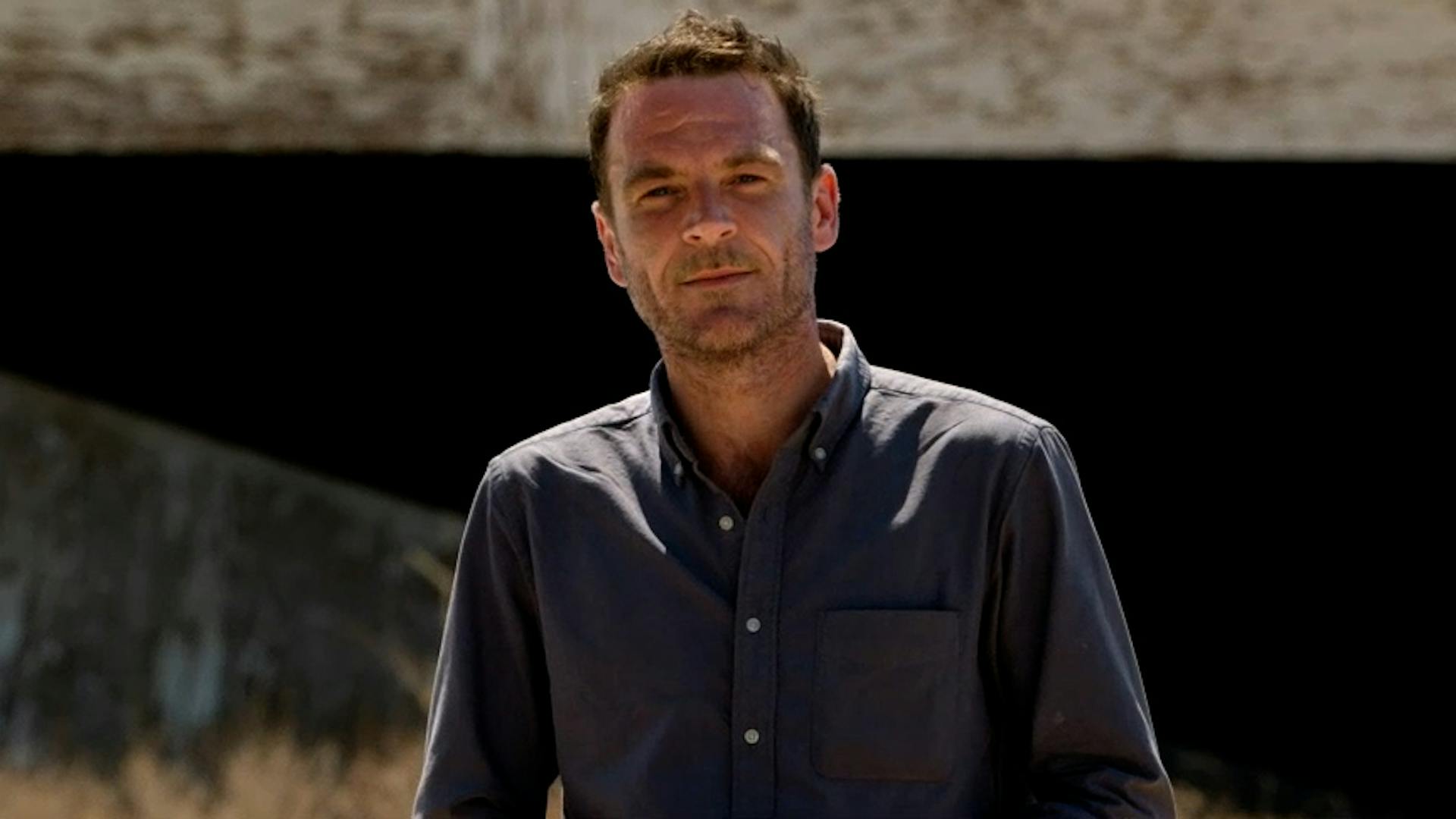 Man looking at camera