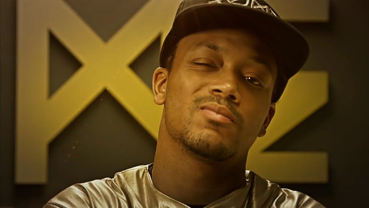 Man winking at camera