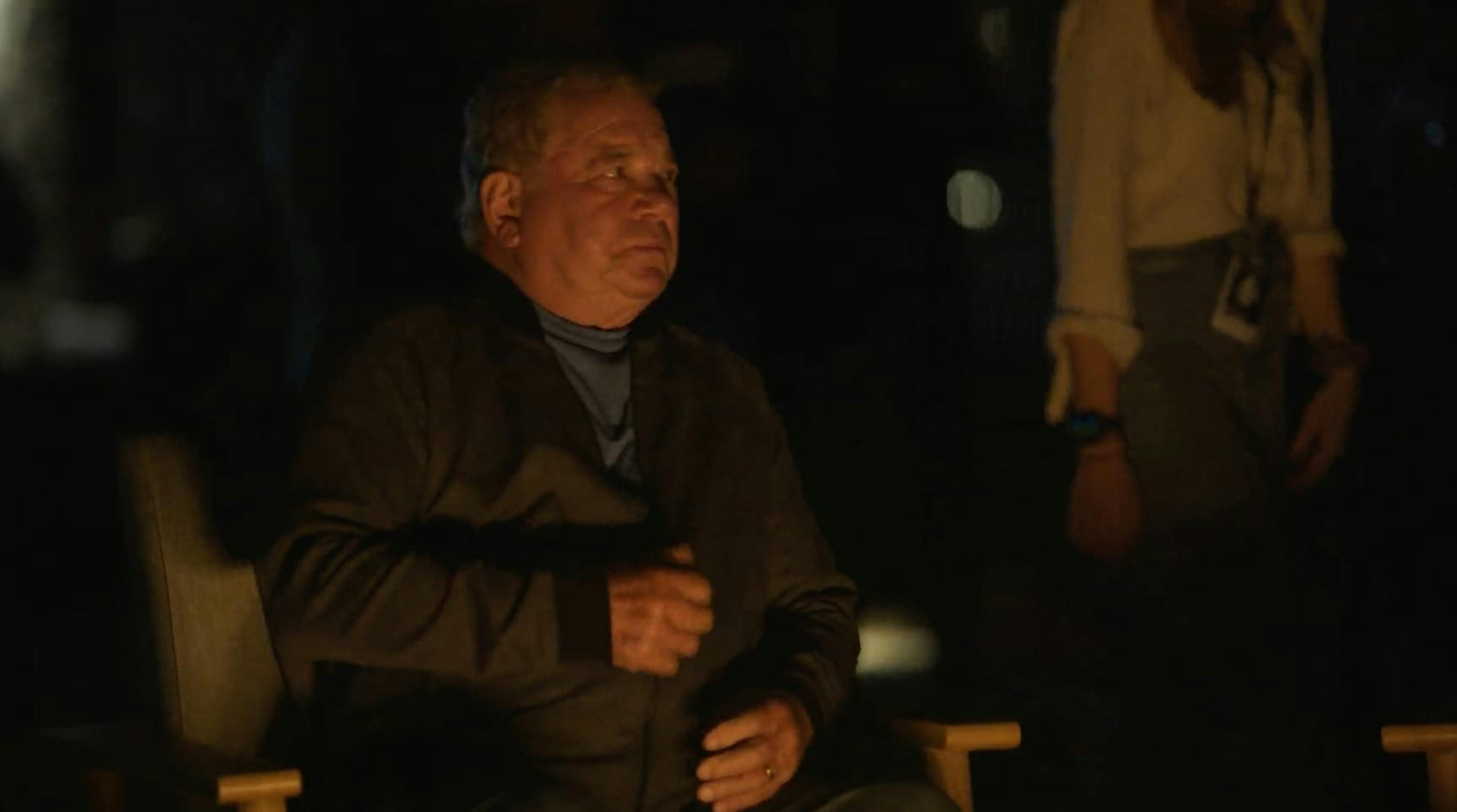 Man looking to the side