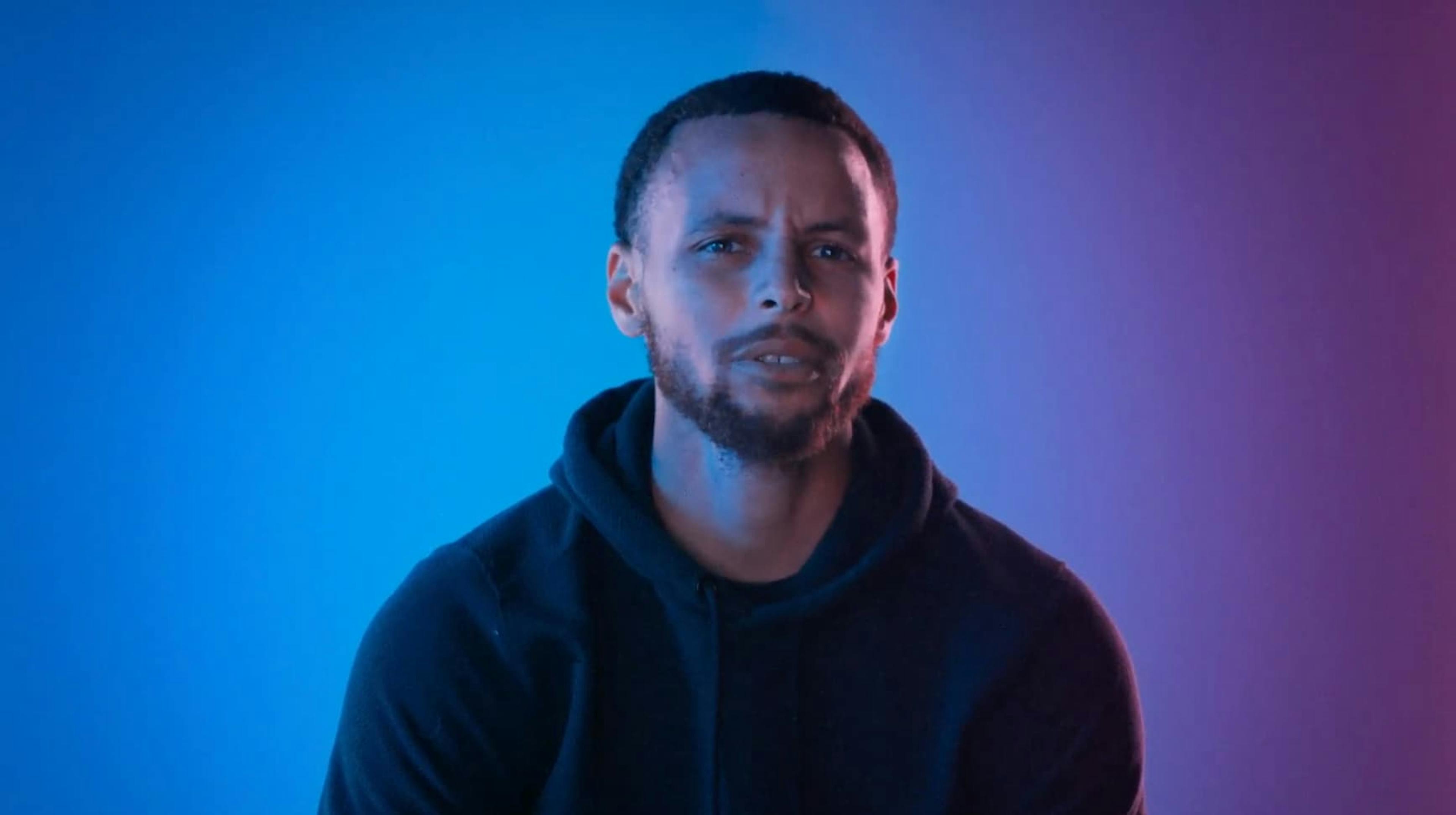 Man looking at the camera