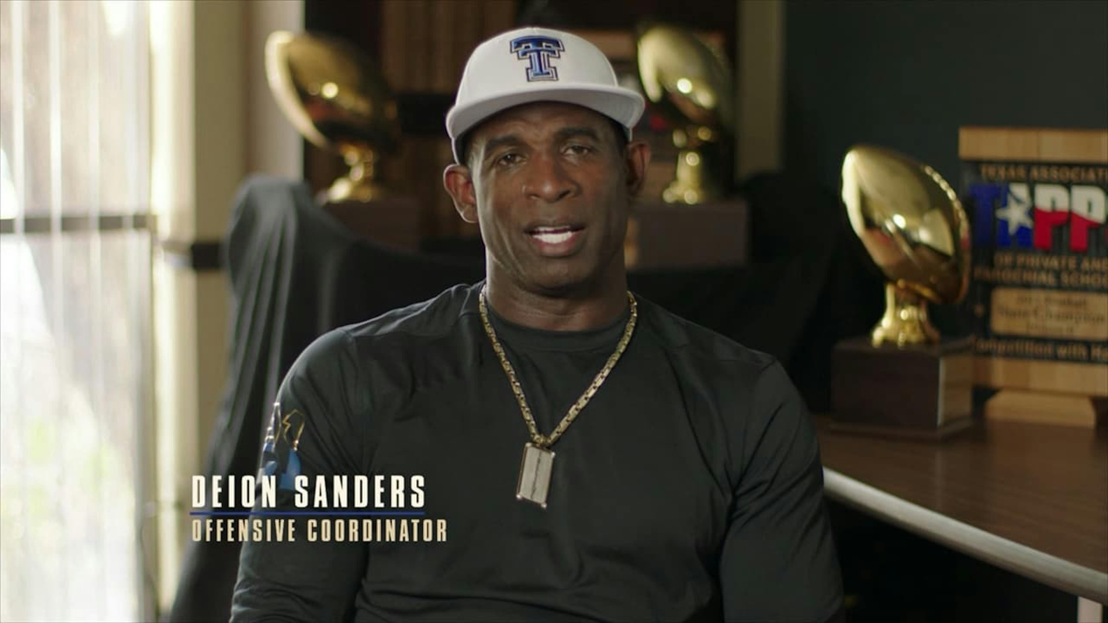 Man being interviewed