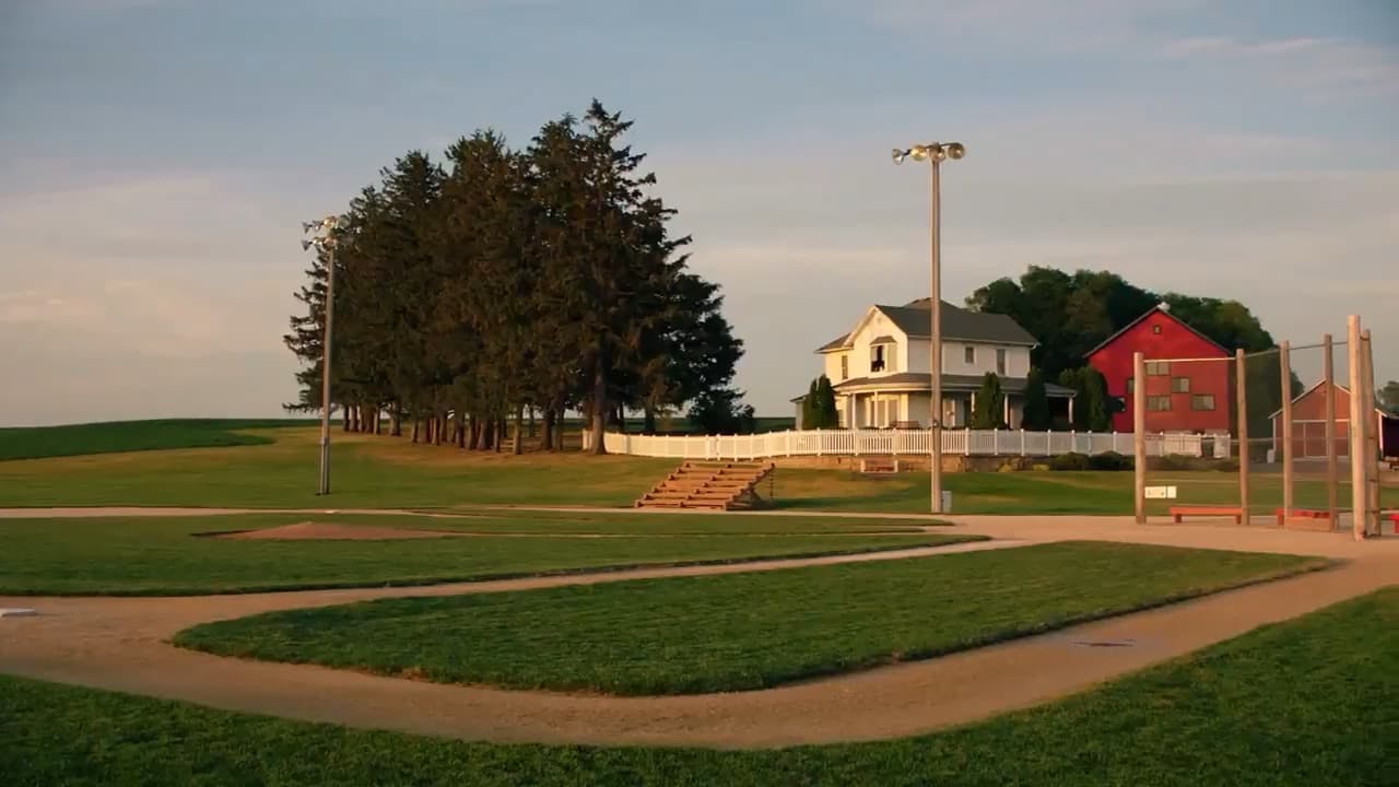 House in a sports field