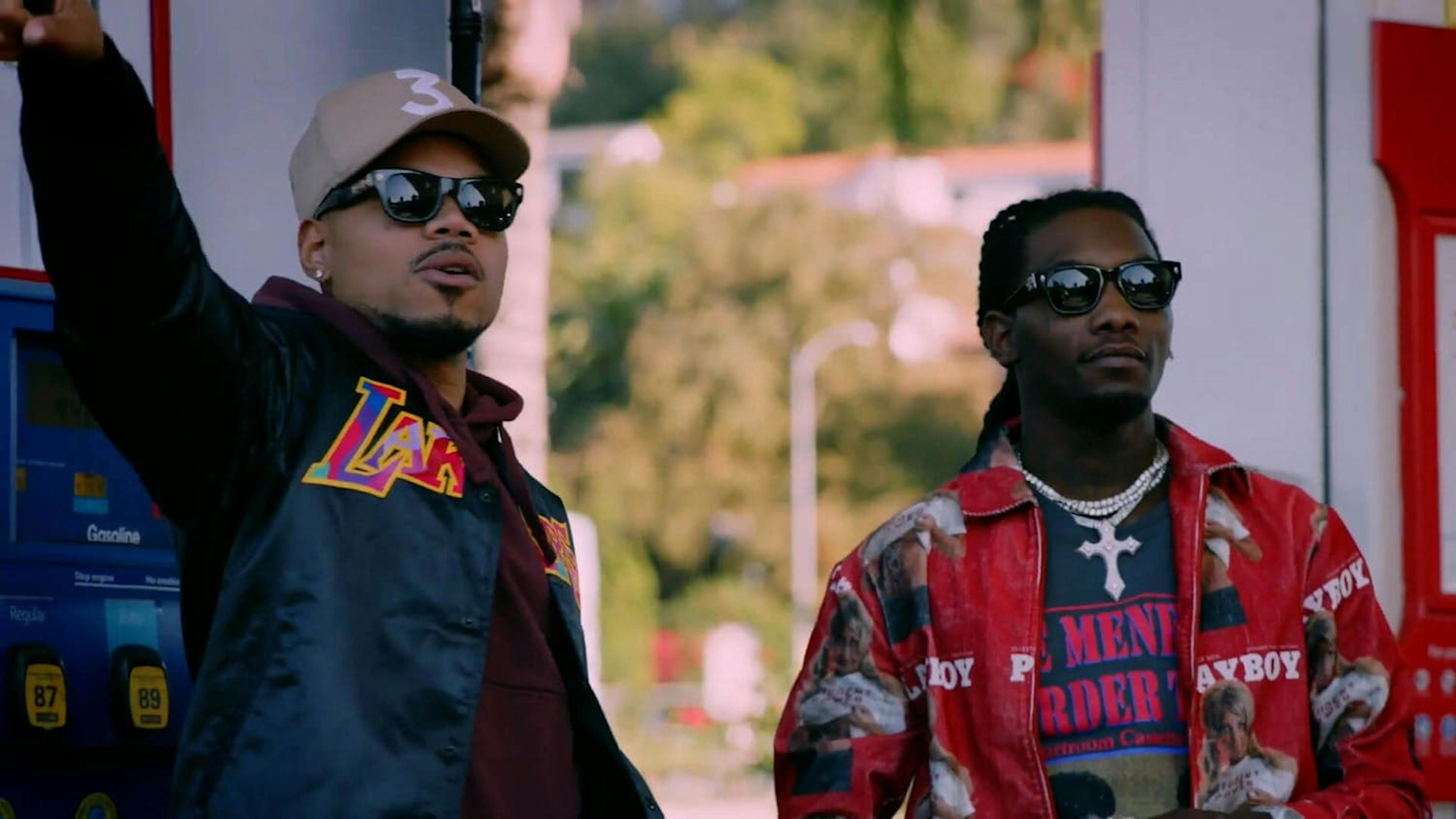 Two men wearing sunglasses