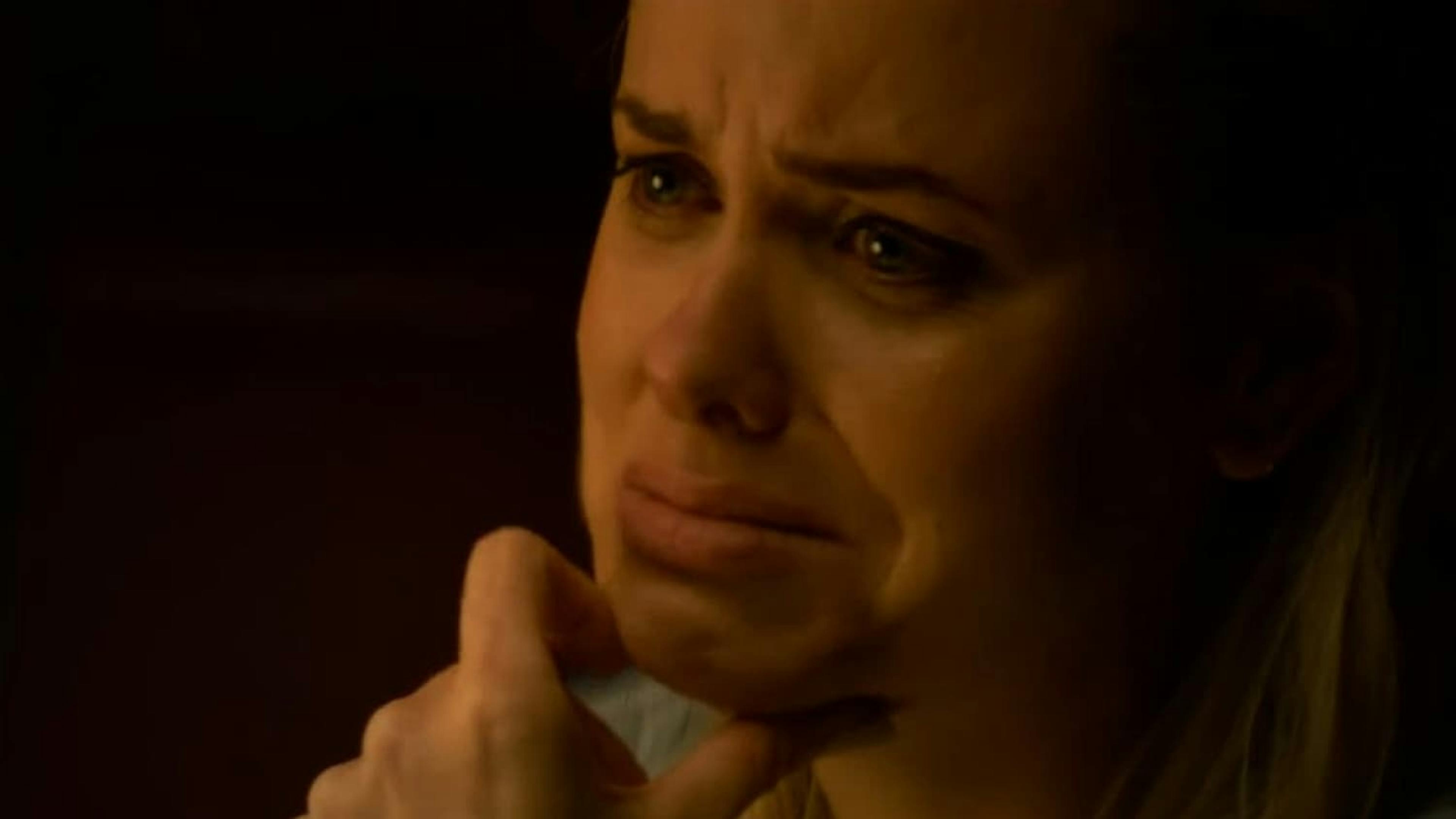 Woman crying