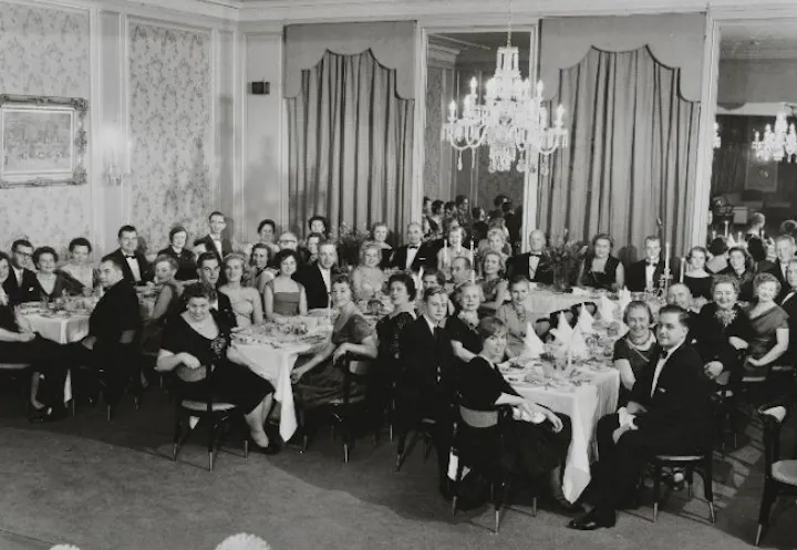 Korporatsioon Amicitia New Yorki koondis. 35 aasta juubeli ball aastal 1959