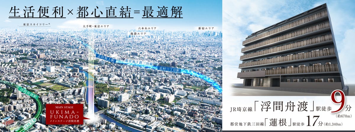 メインステージ浮間舟渡メインバナー_西原良三