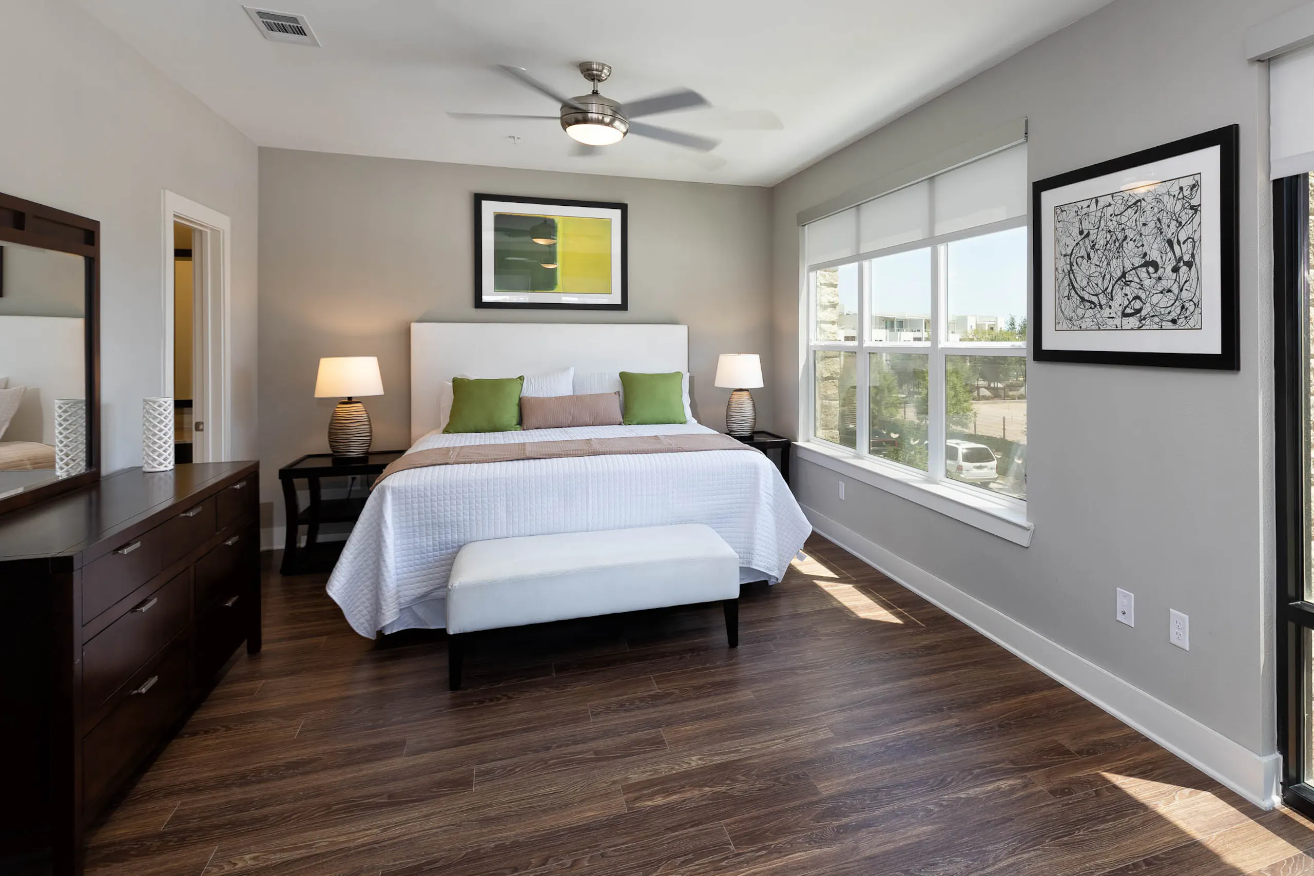 AMLI on Aldrich bedroom interior - Austin, TX