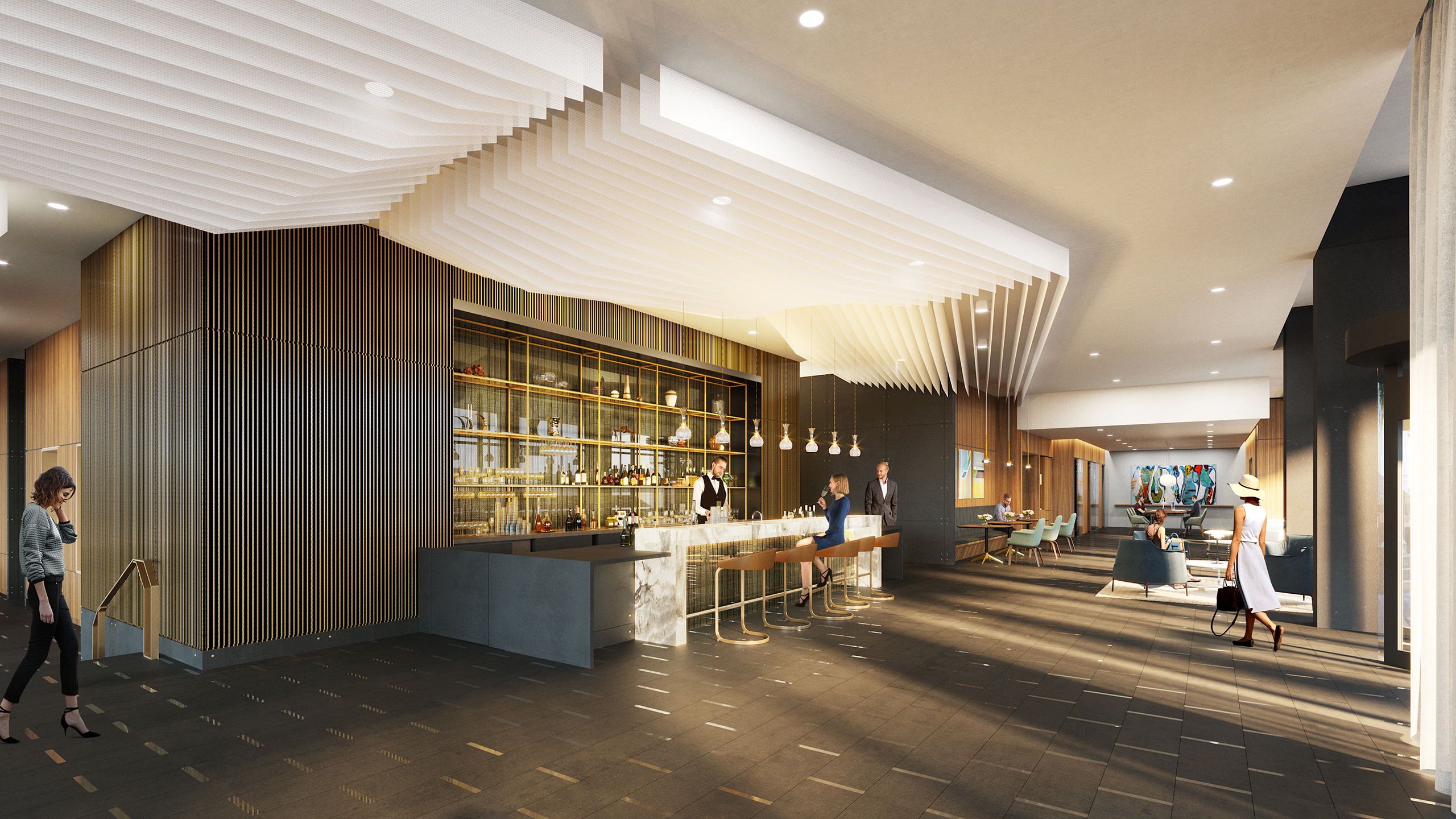 Luxury Apartments in Downtown Dallas AMLI Fountain Place