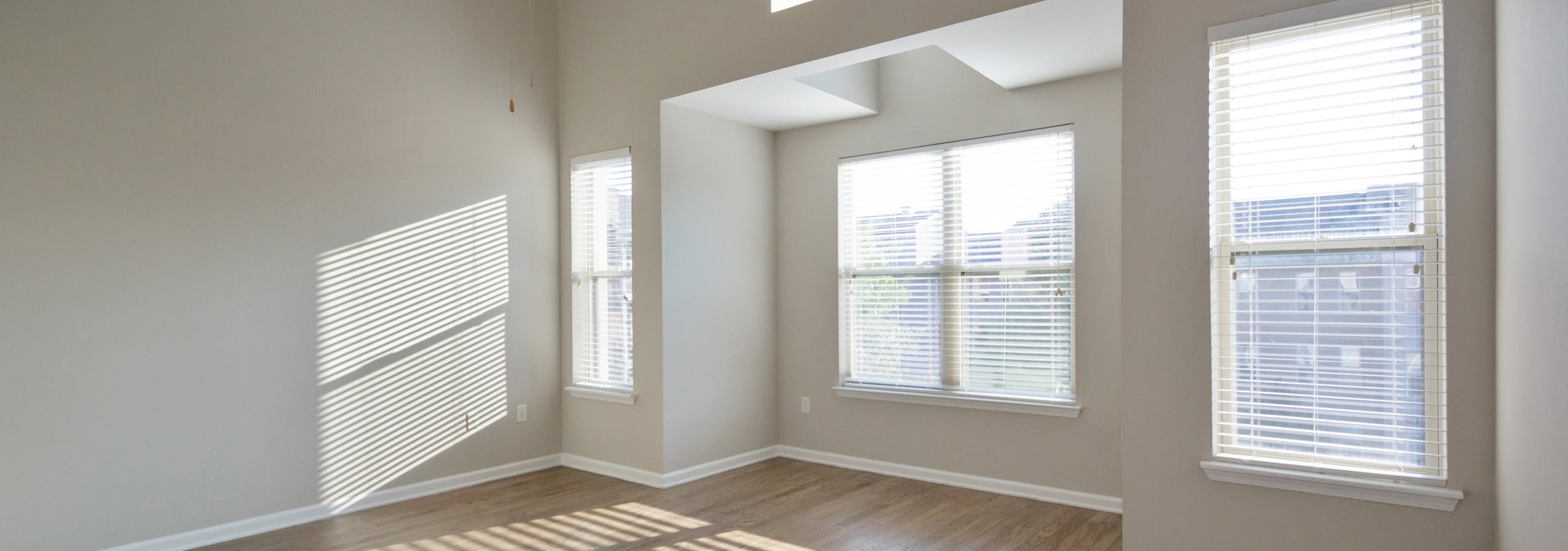 Redesigned townhome kitchen & living room