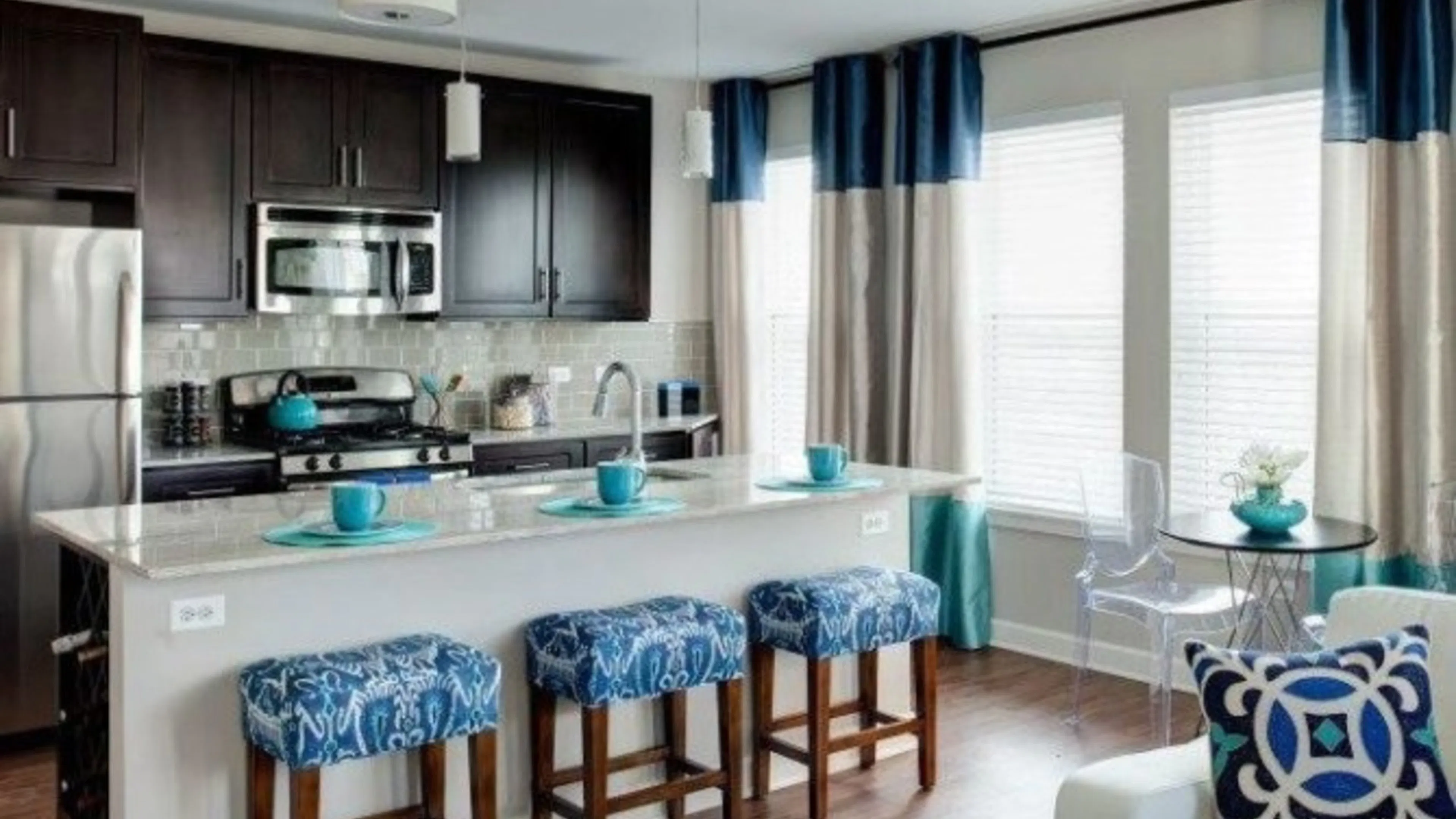 Evanston Luxury Apartment Kitchen