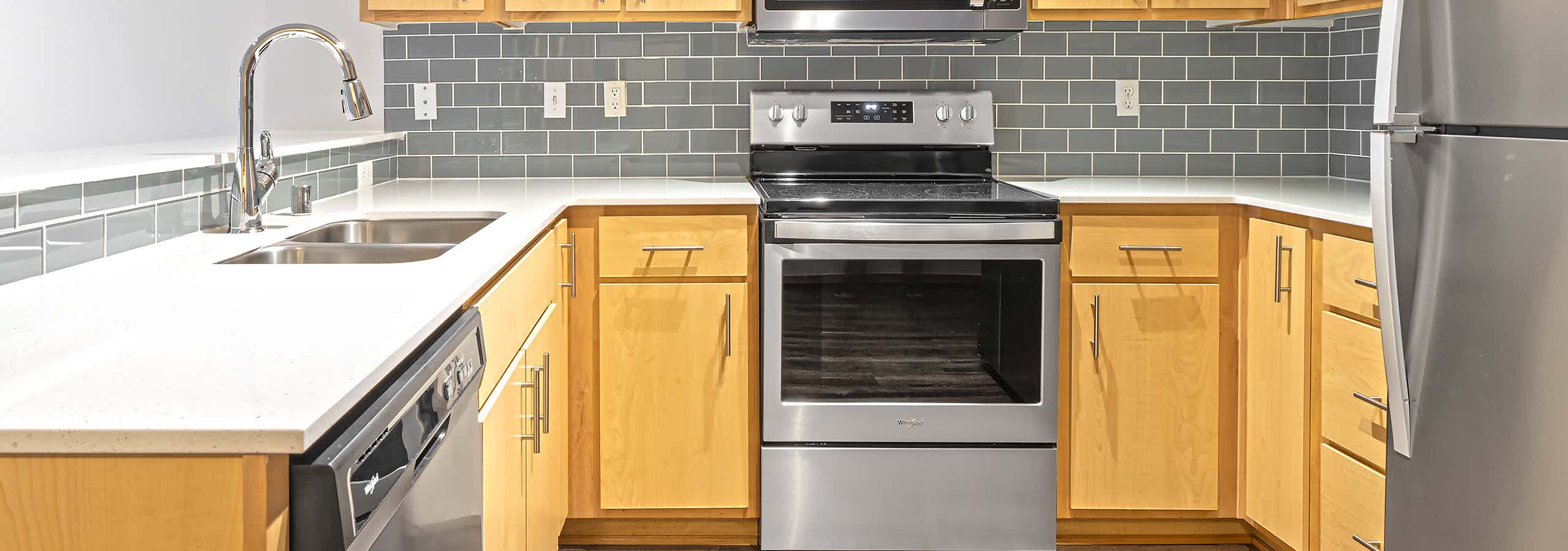 Redesigned interior: kitchen