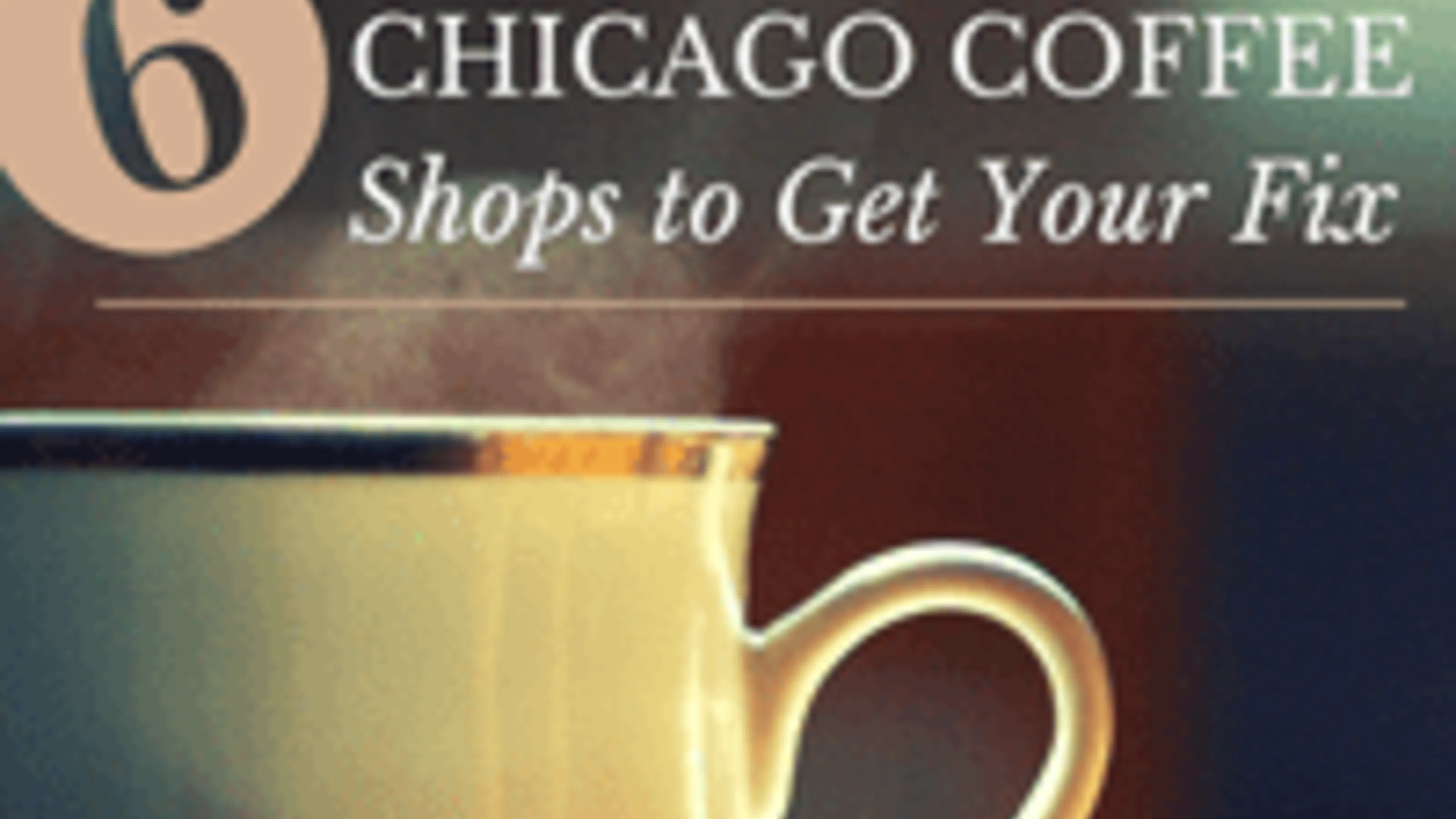 Six Chicago Coffee Shops to Get Your Fix
