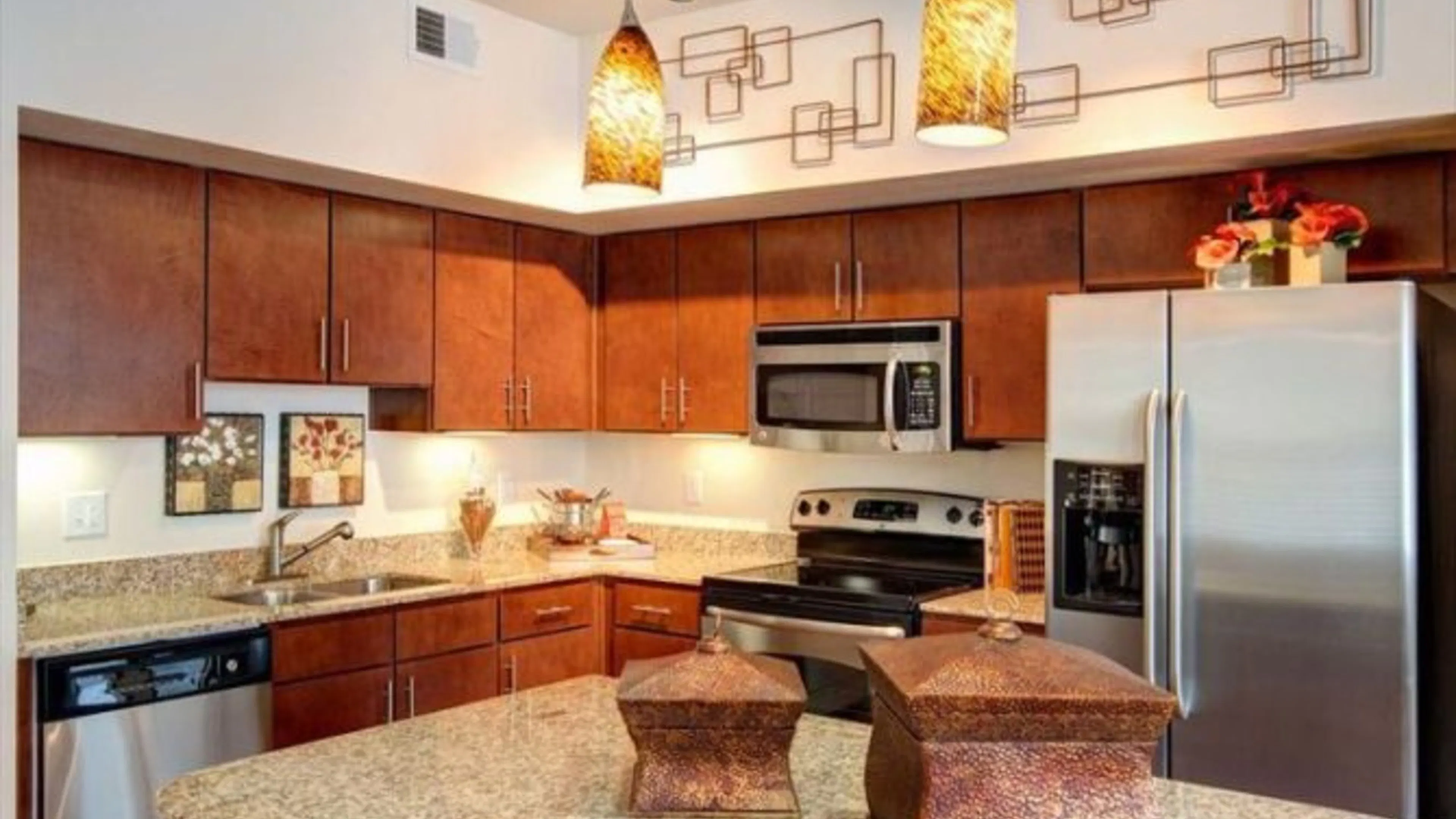 Luxury apartment kitchen