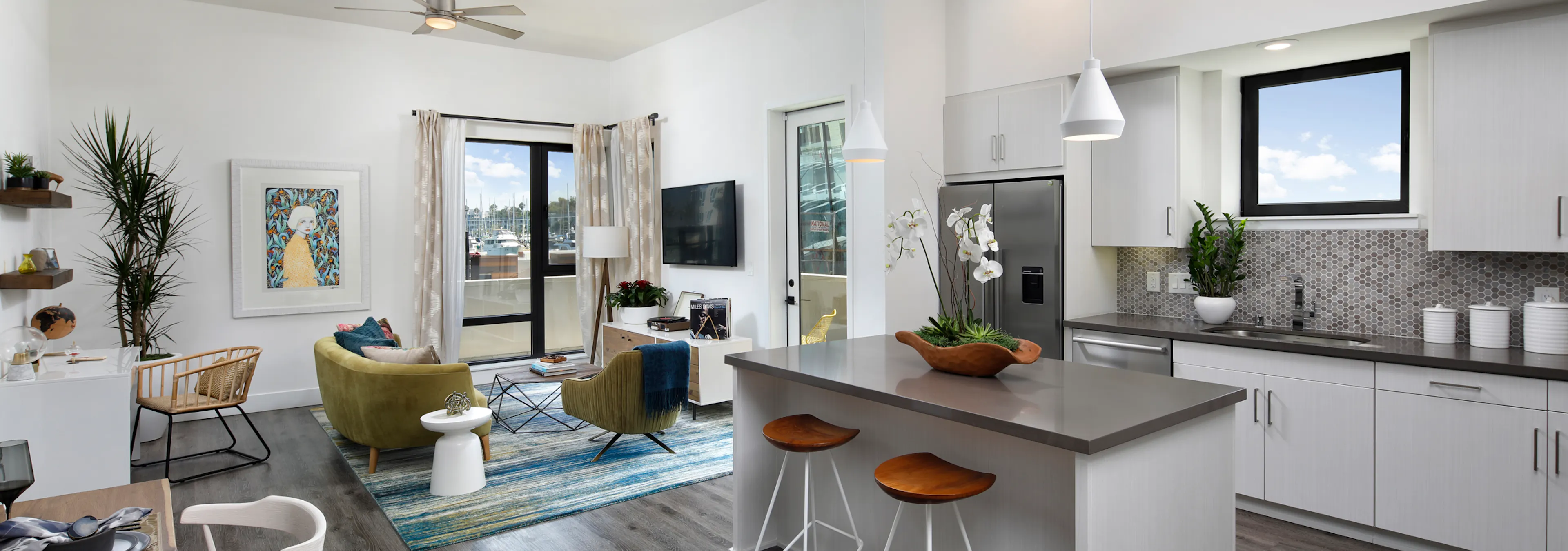 Studio - 3 Bedroom Apartments for Rent in Marina Del Rey | AMLI Marina ...