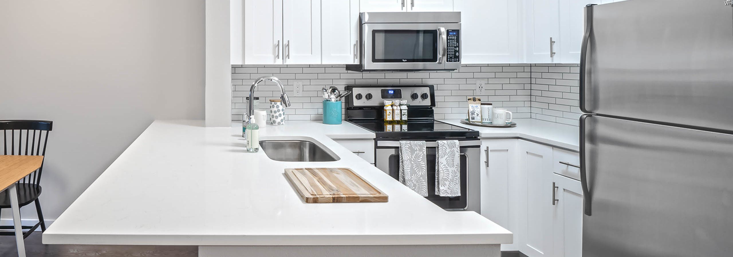 Redesigned kitchen