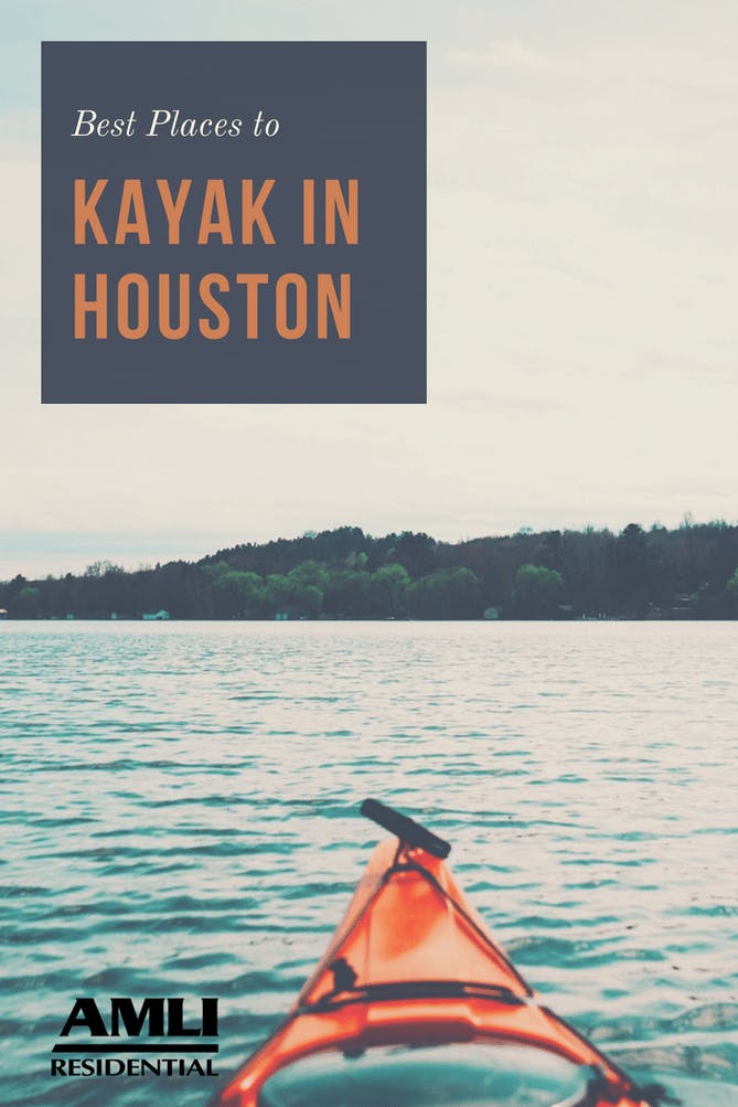 best places to kayak in houston