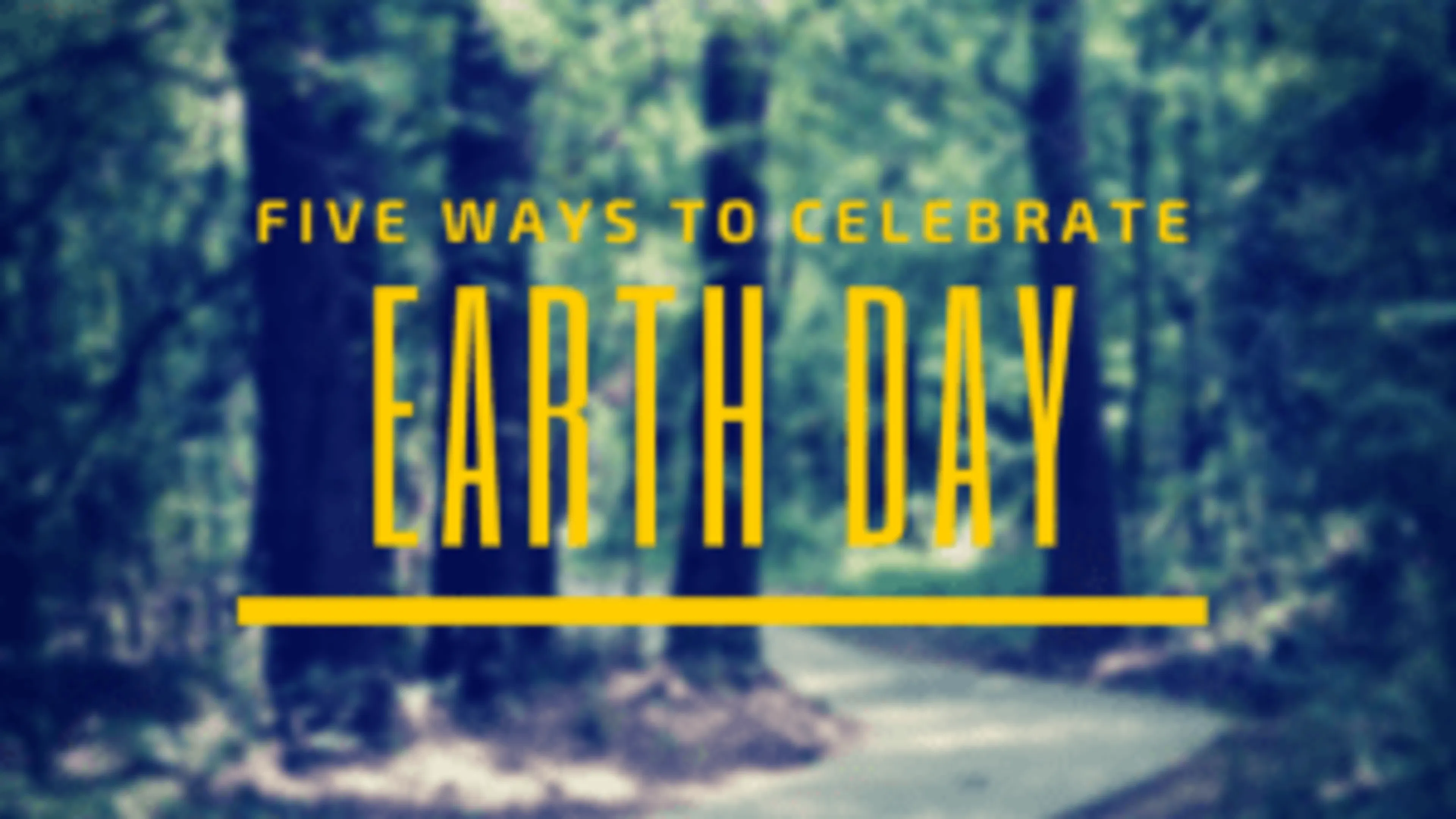 Five Ways to Celebrate Earth Day