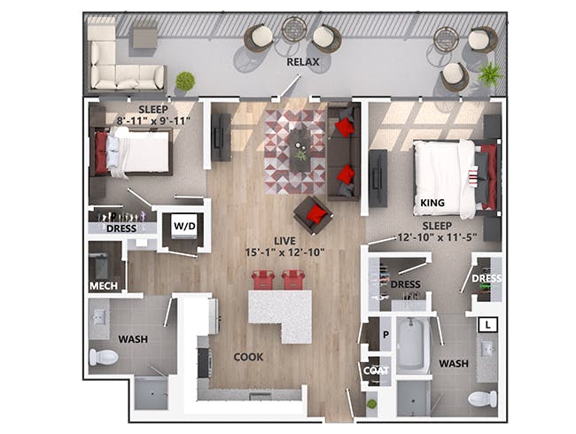 C4 - AMLI Riverfront Green
